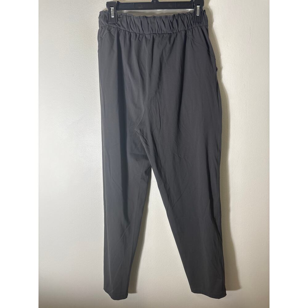 Lululemon Dark Gray Pull On Drawstring Pants Sz 8 - image 3